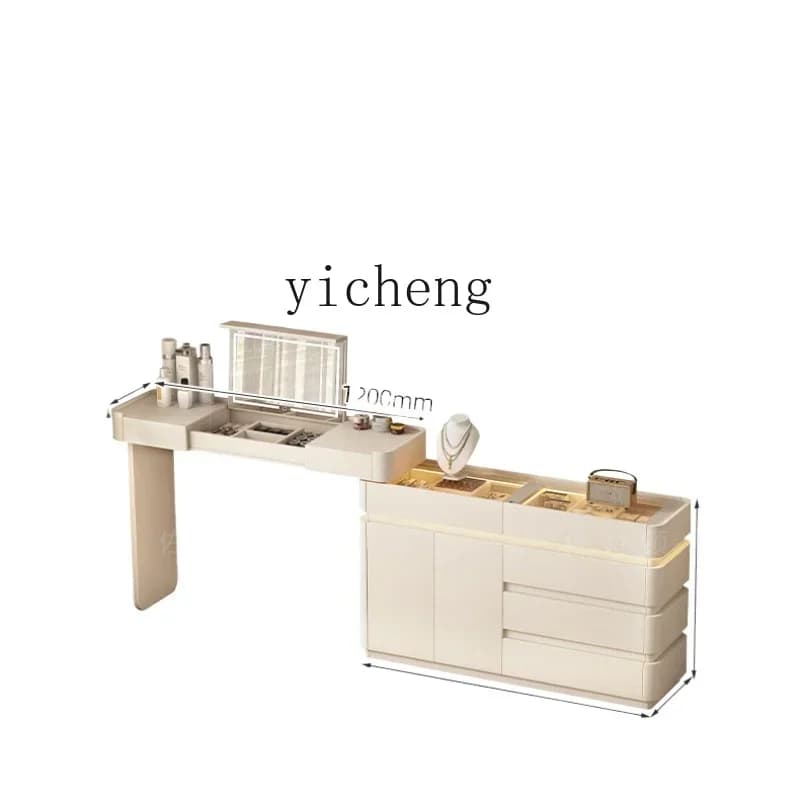 ZZZTQH extremely narrow dresser integrated bucket cabinet bedside cabinet ultra-thin ultra-narrow Italian light luxury