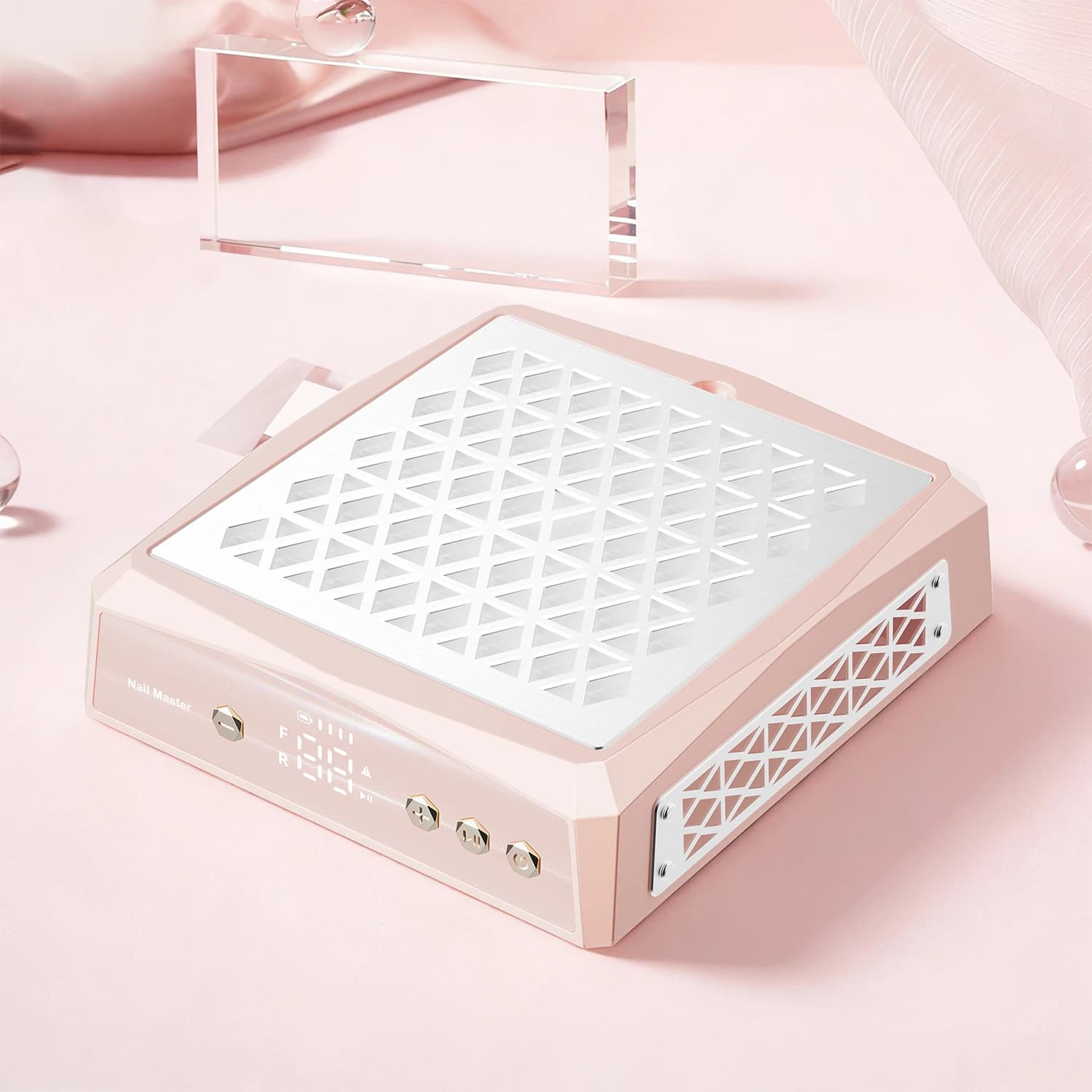 Manicure Drill Machine Electric Rechargeable Nail Dust Collector Powerful Nail Vacuum