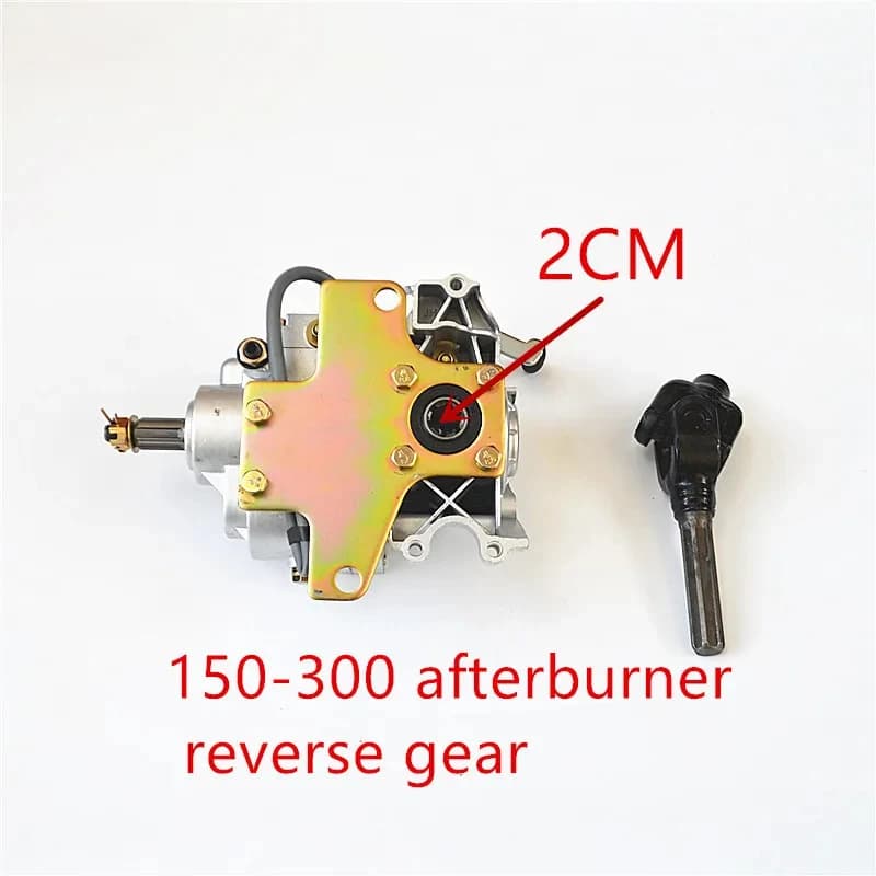 Motorcycle tricycle gearbox front power reversing gear