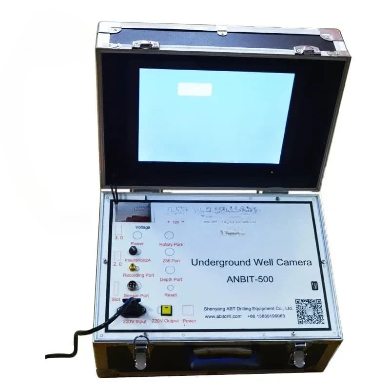 360 degree Lens Underground Well Camera 300m Deep Borehole Inspection Equipment Well Water Scanner