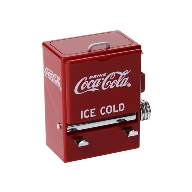 Coke tooth vending machine restaurant cute shape pressing toothpick holder
