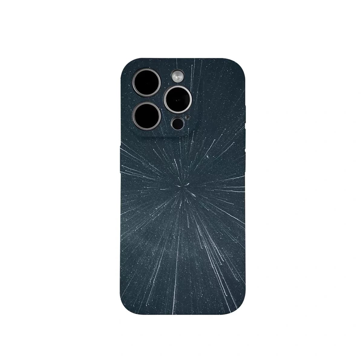 Dark Colored Meteor Shower Phone Case for IPHONE 17 Air 16E 15 PROMAX 14 Plus 13 12 MINI 11 PRO 16Plus XR XS Acrylic Phone Cover