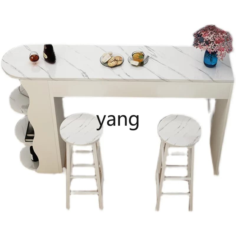 LH household simple modern small apartment living room wall partition entrance wine cabinet bar counter
