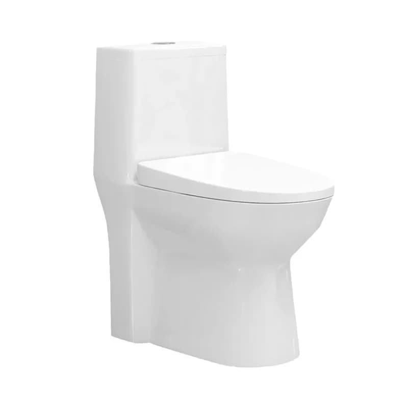 Bathroom toilet toilet, small apartment deodorant, water-saving, silent and anti-splashing, large-diameter one-piece toilet