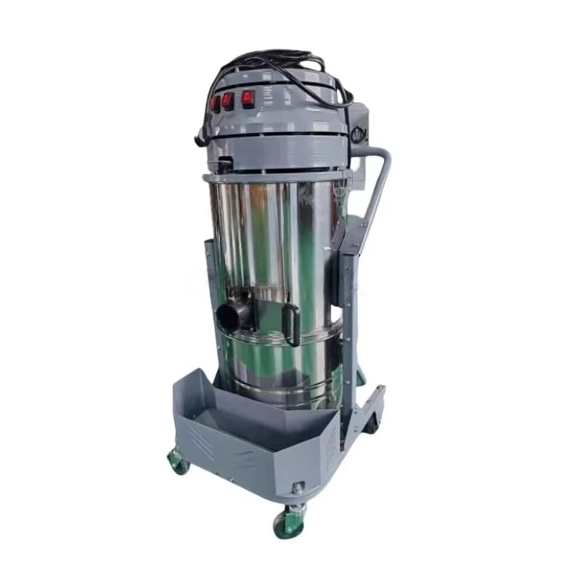 Commercial High-power Dry-wet Industrial Vacuum Cleaner for Car Washes, Garages or Factories