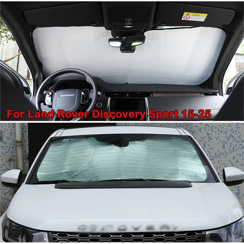 Car Window Sun Shade Front Windshield Sun Visor Car UV Protector Cover For Land Rover Discovery Sport 2015-2025