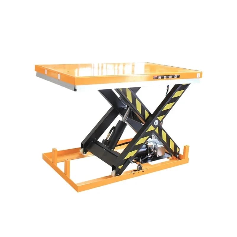 MJ-A electro-hydraulic lifting platform, scissor lift loading and unloading platform fixed lift