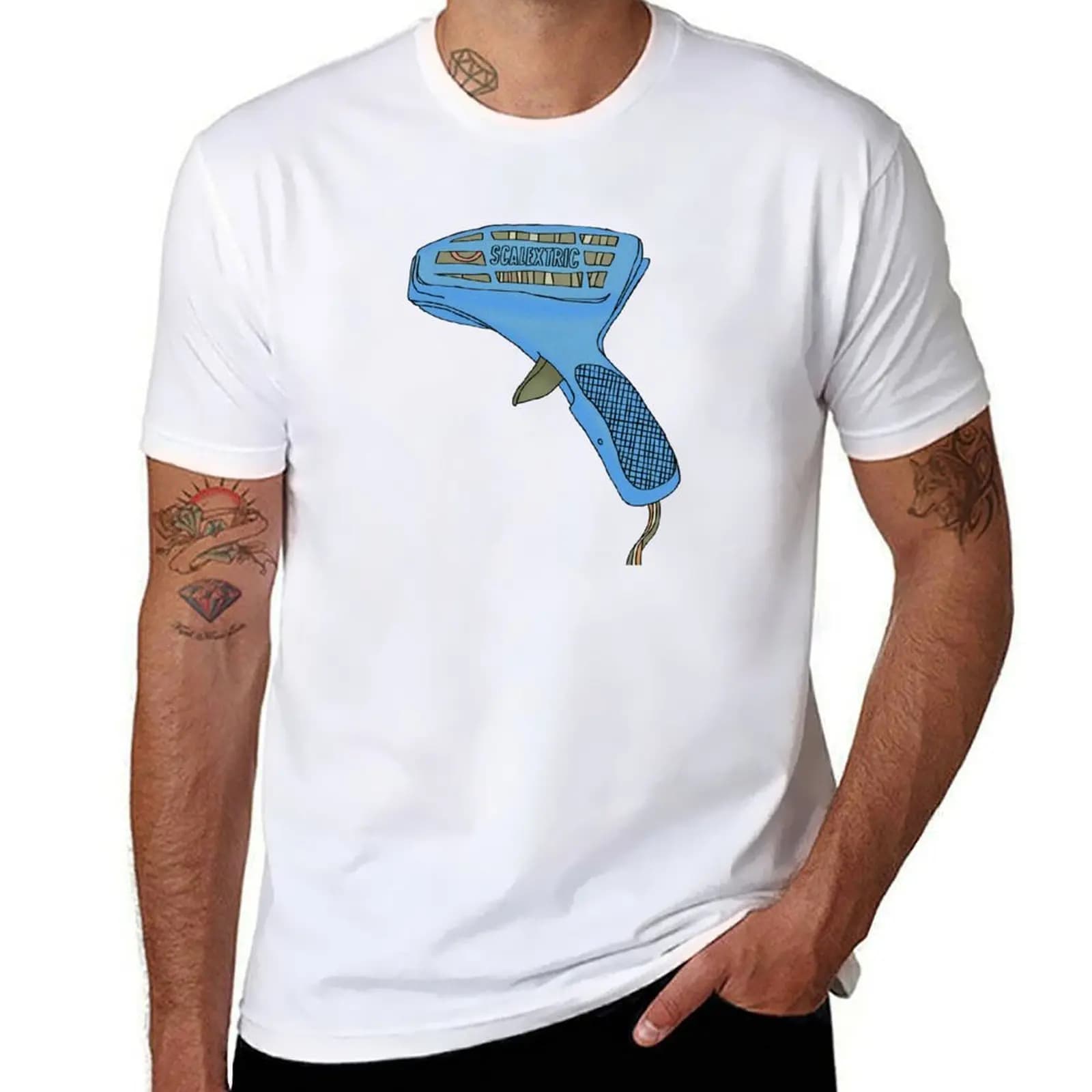 Scalextric Controller T-Shirt man t shirt cotton man graphic t shirt T-Shirt