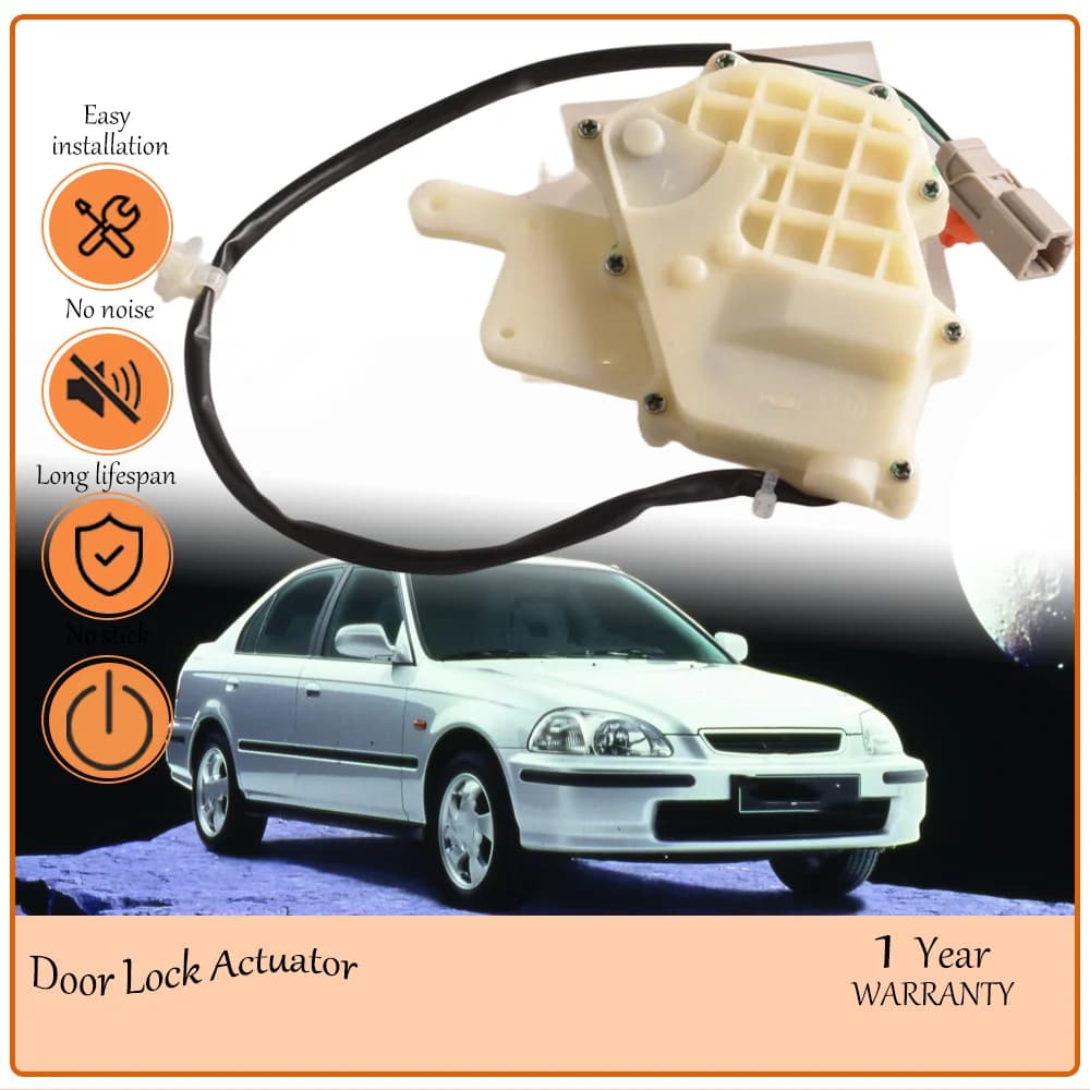 Door Lock Latch Mechanism Rear Left Driver Side Structured To Fit Civic 1996 1997 1998 1999 2000 OE 746-398,72655-S04-J02,746398