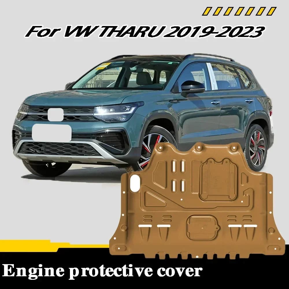 Vehicle - Specific Splash - Proof Durable Sturdy Engine Undercover And Lower Mudguard For VW THARU 2019-2023 1.4T 2.0T