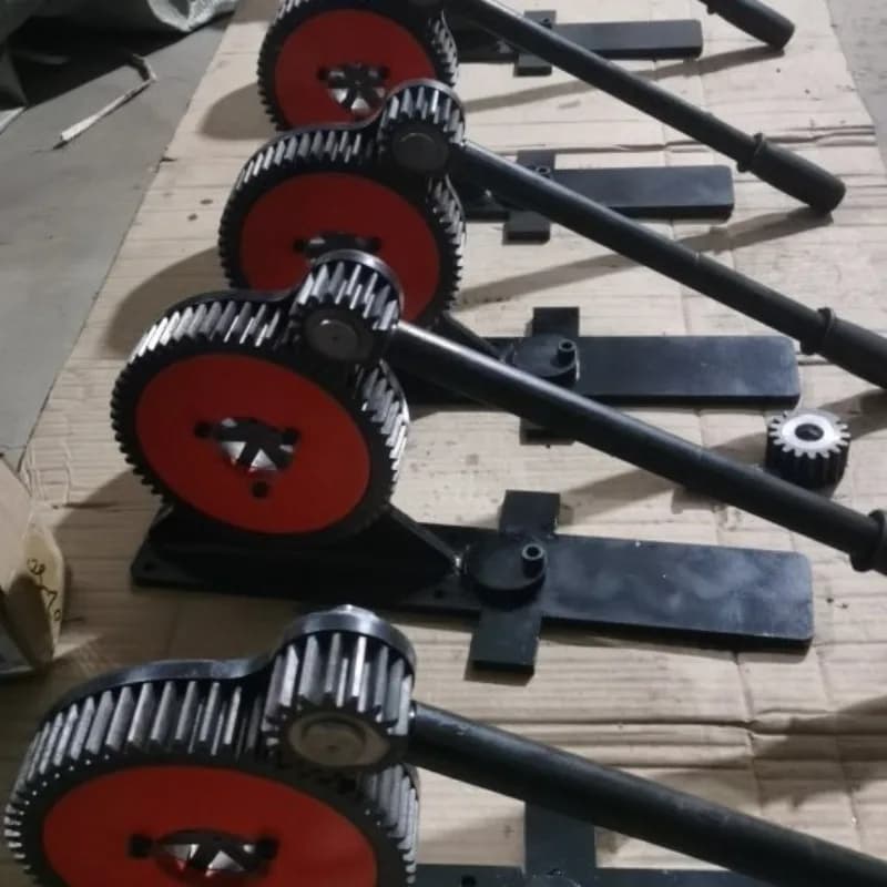 Manual Gear   8 Teeth 6 Teeth Hydraulic Device Spray Pipe Throttle Pressing  Press Oil Wholesale