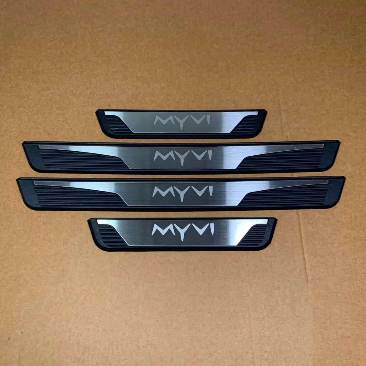 ABAIWAI For Perodua Myvi 2011-2023 2024 2025 2026 2027 Door Sill Plate Strips Stainless Steel  3d Car  Interiors Auto Part
