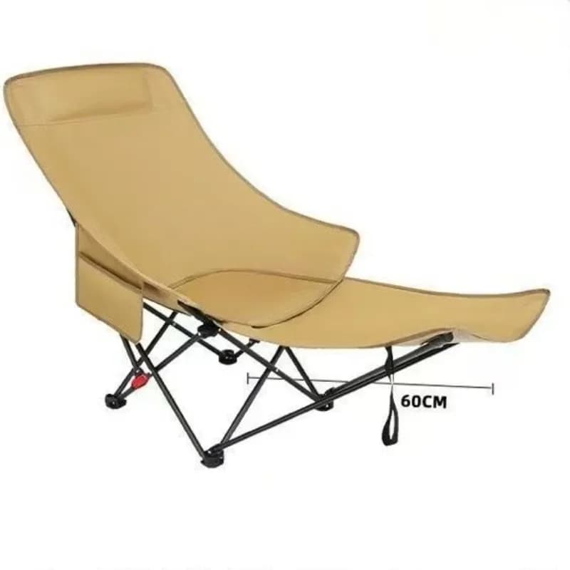 Four-speed adjustment folding ,lunch break chair, reclining chair, simple folding bed