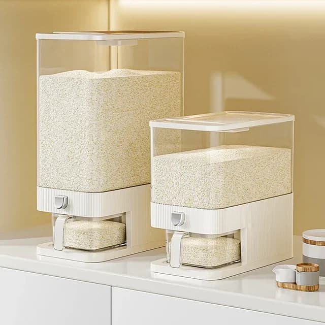 2024 New Insect-proof Rice Barrel Household Moisture-proof Food-grade Sealed Rice Cylinder Storage Box Rice
