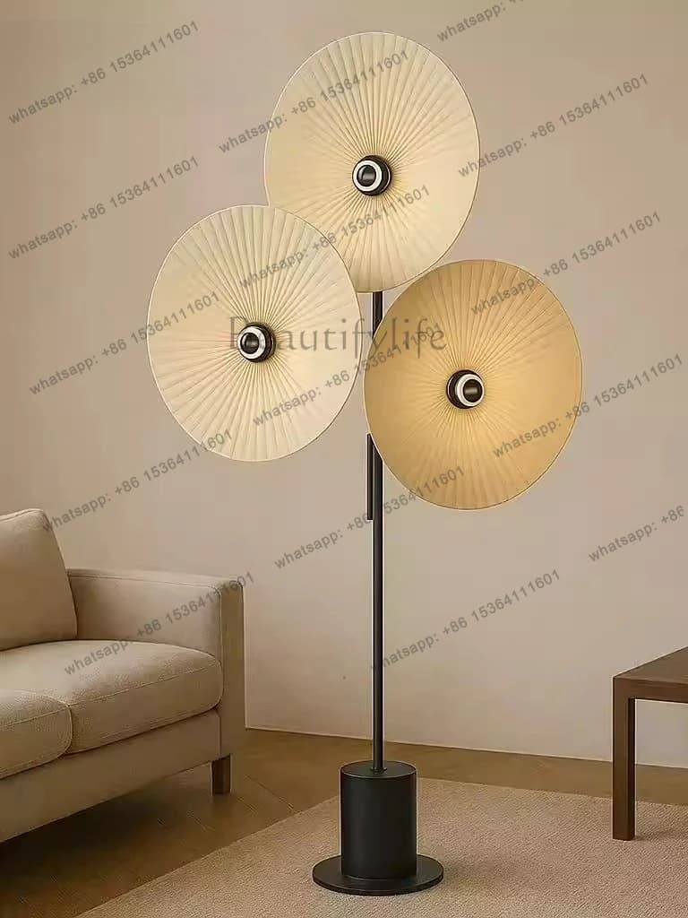 Modern simple contrasting color floor luminous object creative decorative ornament