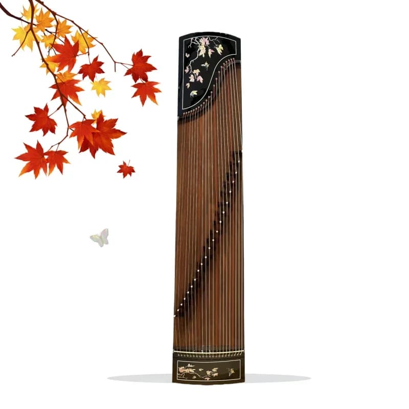 Danfeng Yiqiu Boutique Series Dig Zheng Red Rosewood Decorative Board Universal Professional Performance Examination