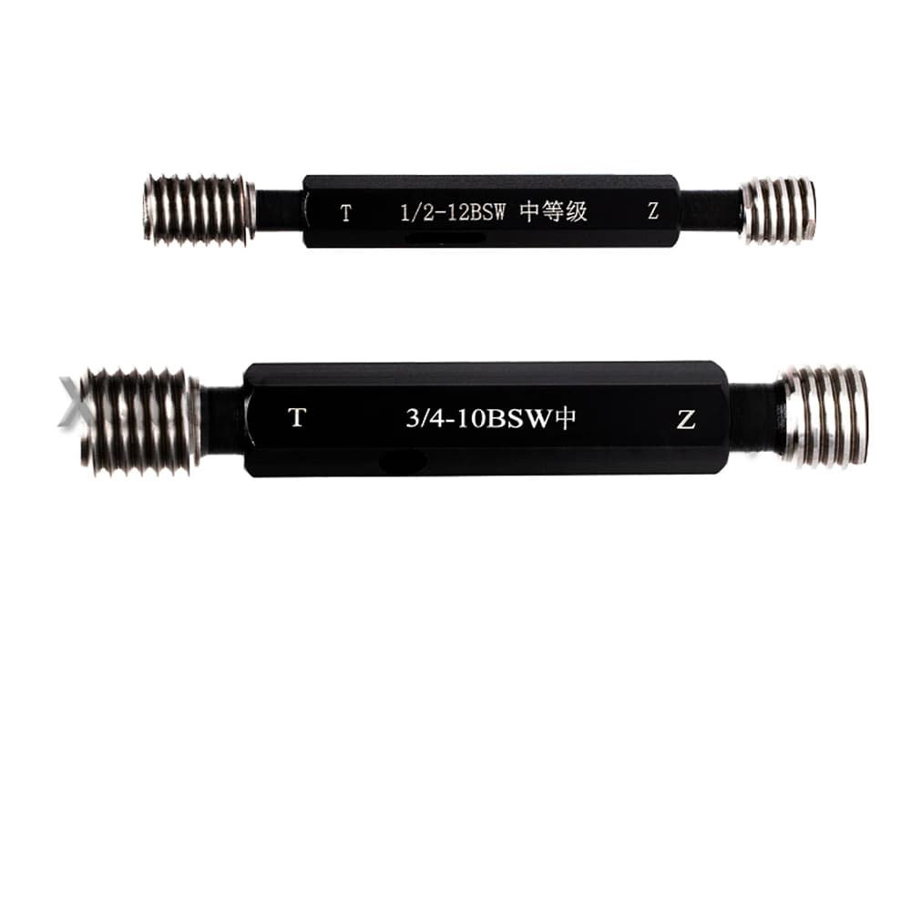 Withworth Thread Gauge Screw Plug Threads Gauges Gage GO NOGO BSW 1/4 BSW5/16 BSW3/8 BSW7/16 BSW1/2 BSW5/8 BSW3/4 BSW7/8 BSW1