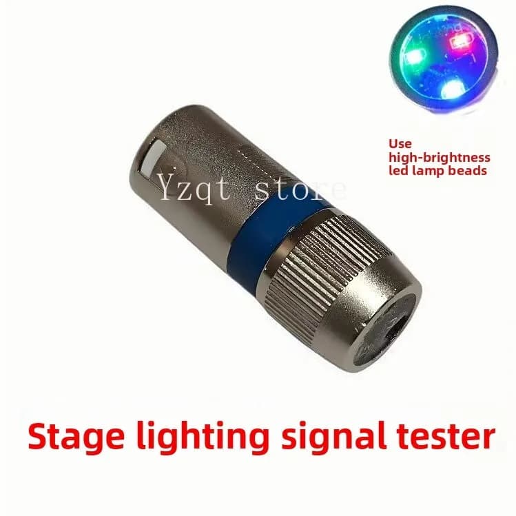 Maintenance artifact DMX512 stage light signal line tester special light detector for lighting engineers