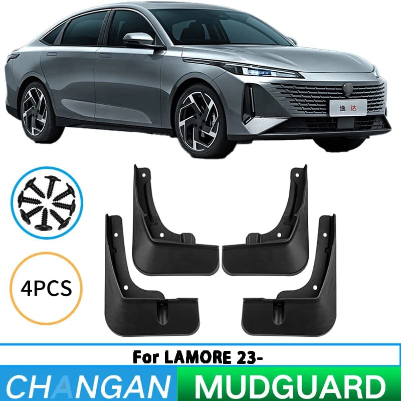 It is suitable for Changan Yida Lamore 2023 soft rubber fender car tire fender shingle