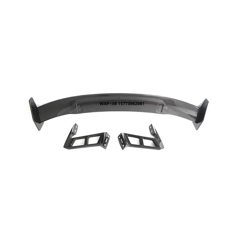 P Style Prepreg Dry Carbon Fiber R8 GT WING for R8 V10 2020-2023 Bodykit