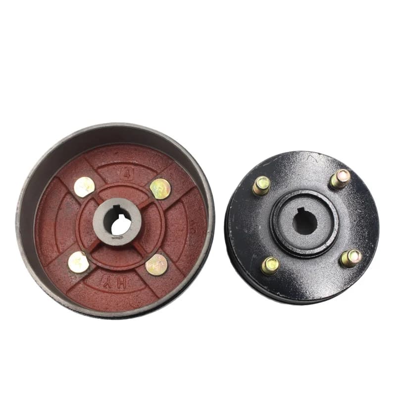 Electric Tricycle Brake Drum 130/160/180mm, Rear Axle Fixed Disc Brake Hub Assembly, Replacement Brake Pot Mechanical Instrument