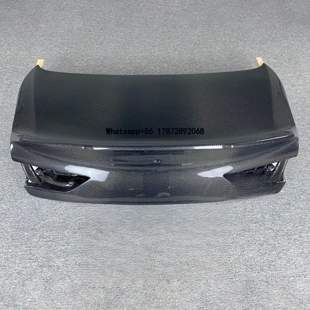Q60 Wing Style Carbon Fiber Rear Trunk Boot Lid for Infiniti Q60