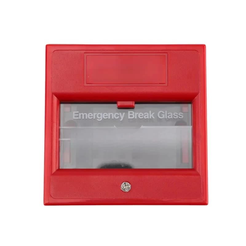Wholale Industrial Emergency Button Alarm Device Villas Warehous Door Accsori Wired Fire Induction Outdoor Red