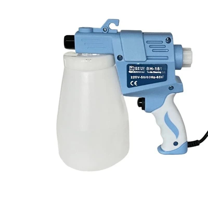 Decontamination spray gun high pressure clothing cleaning gun