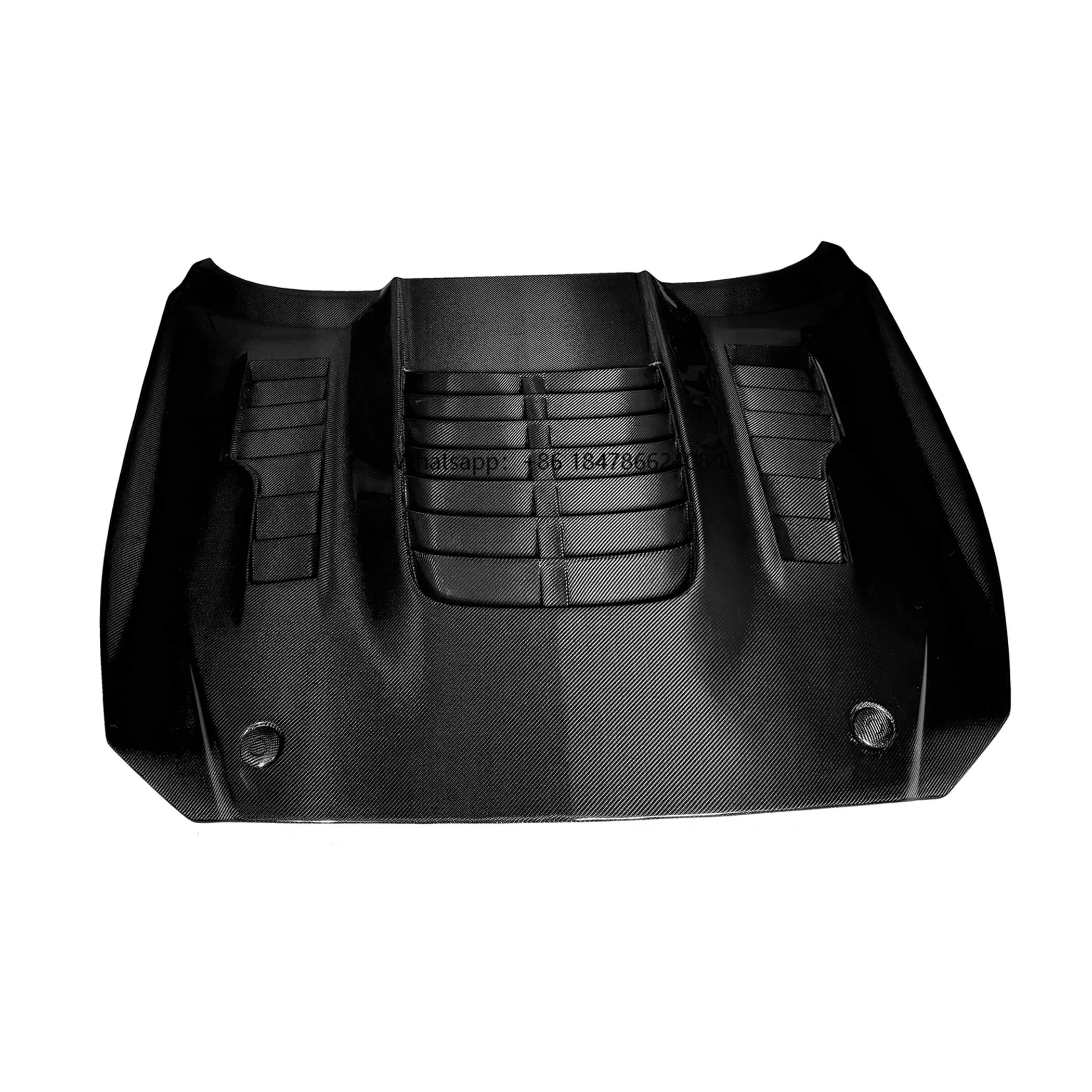 Z-ART New GT500 Engine Hood for Mustang Carbon Fiber Engine Bonnet for Mustang GT500 Carbon Fiber Engine Cover 2015-2017