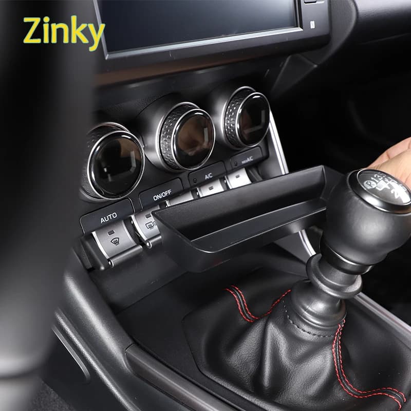 ABS plastic Central Control Tray Holder Stowing Tidying Interior Styling Accessory Suitable for Toyota 86/Subaru BRZ 2022+