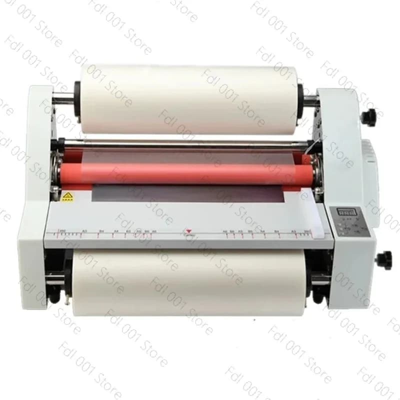 Hot laminating machine Shanghai Qiyan QY-V350 laminating machine Peritoneal  Hot and cold laminating  A3 pressure