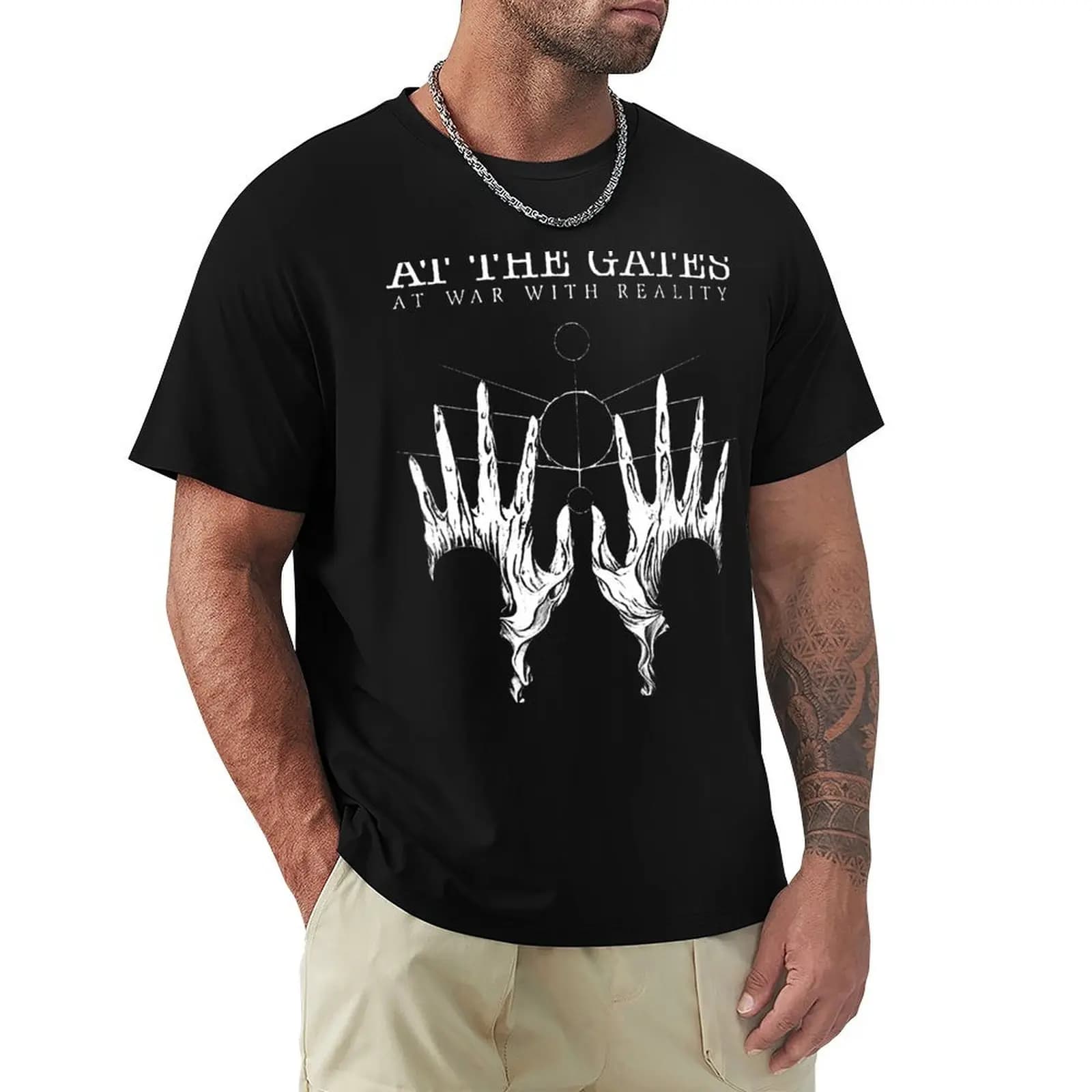 At The Gates T-Shirt Louboutins oversized t shirt anime stuff slim fit t shirts for men