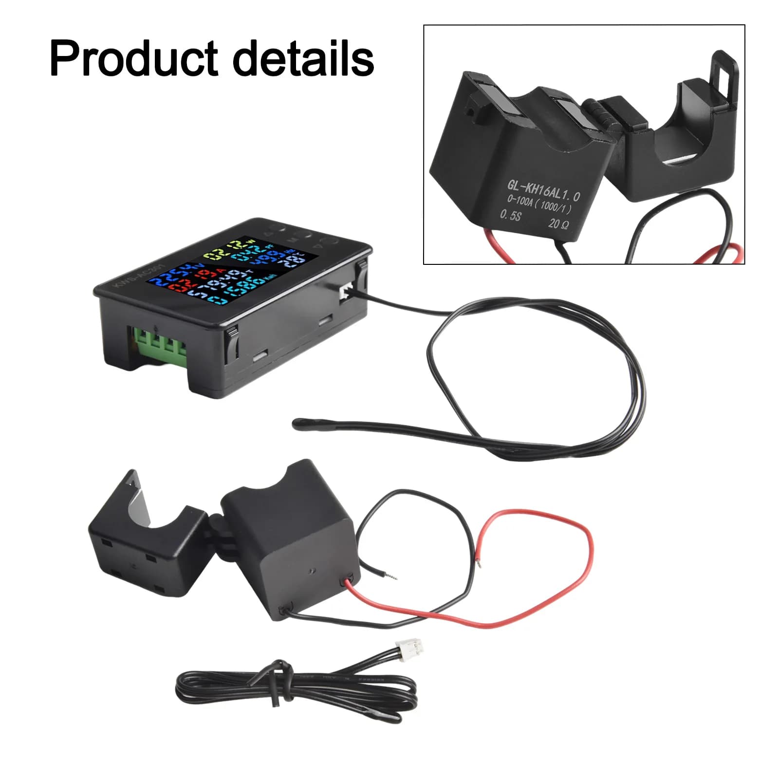 Innovative Multifunctional Electricity Meter Offering Comprehensive Data Readouts on a Vibrant LED Screen Display