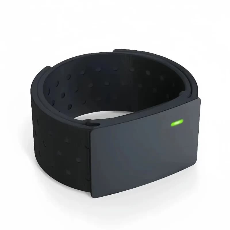 Sensor Smart Armband Waterproof Color Display Heart Rate Monitor, Vibration Alarm Made of Silicone