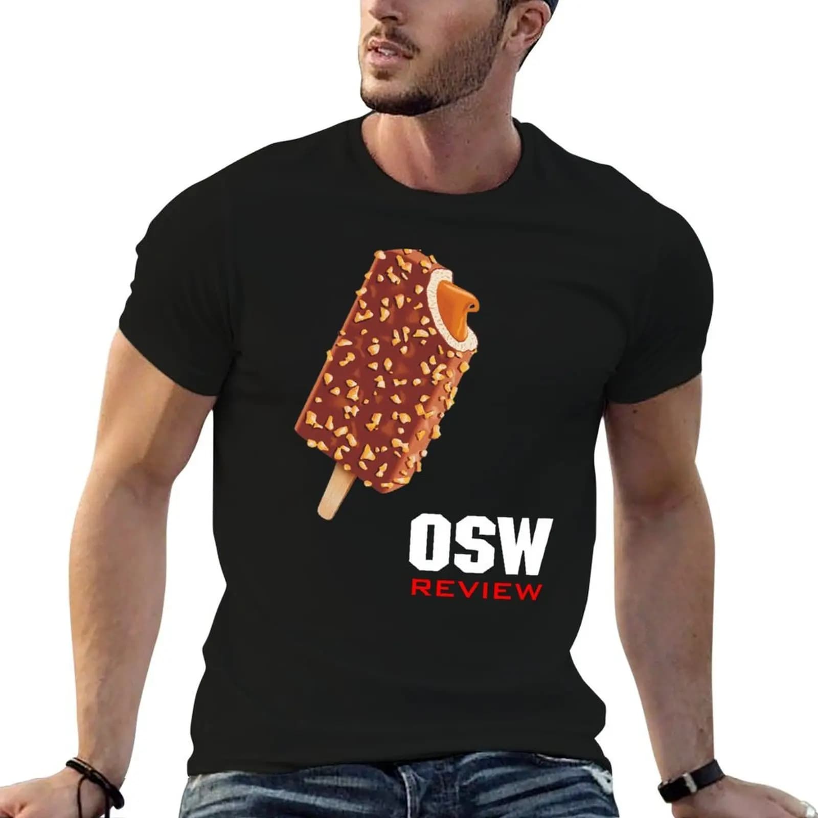 OSW Review Nogger Bar T-Shirt t shirts for man cotton soft t shirts for man cotton T-Shirt