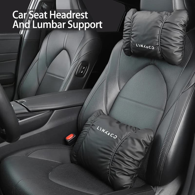 Car Seat Seadrest Lumbar Support Stain Resistant Protection Interior For LYNK&CO 01 02 03+ 05 06 09 PHEV 09 MHEV