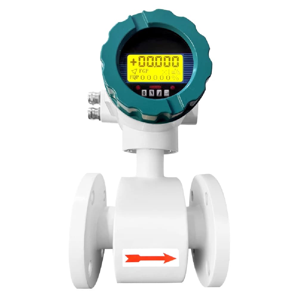 RUIJI LD-DN25 2 Inch Digital Stainless Steel Water Milk Flow Meter 4-20mA Pulse Output for  Fuel OEM