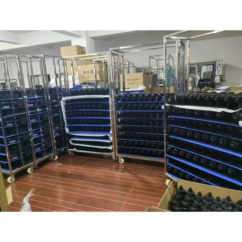 Commercial High-Capacity Ice Machine & Coffee Maker Scale-Preventing Activated Carbon Water Filtration System for Hotel Use