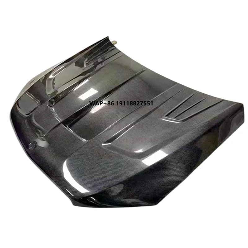 For  GLE Coupe C167 W167 GLE53 GLE63 Upgrade LD Style Carbon fiber Hood Engine hood