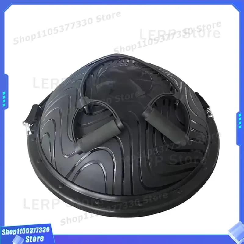 Unisex PVC Pilates Yoga Ball with Massage Function Colorful Fitness Hemisphere for Workout Weight Loss Exercise Training