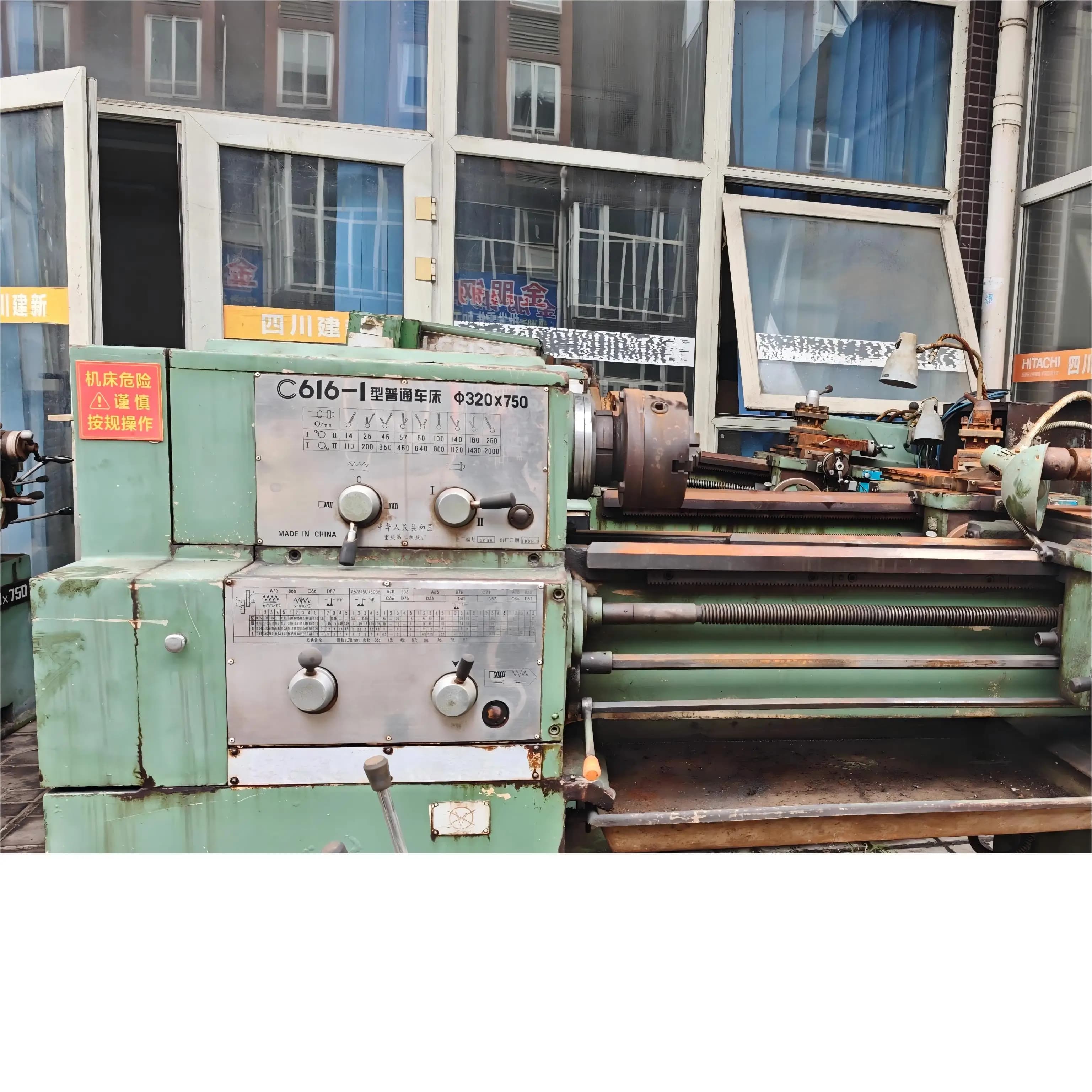 Used Horizontal Lathe Machine Medium Duty for Metal C616