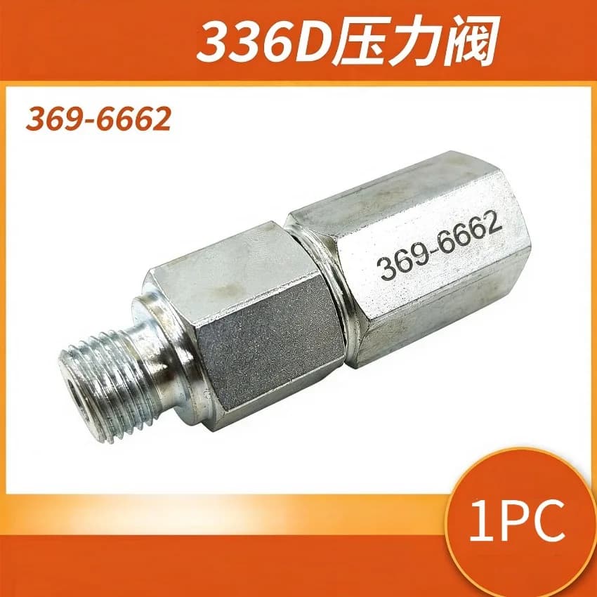 1PC For Cat E325B/329D/330D/336D Diesel Return Pressure Valve Check Valve 369-6662
