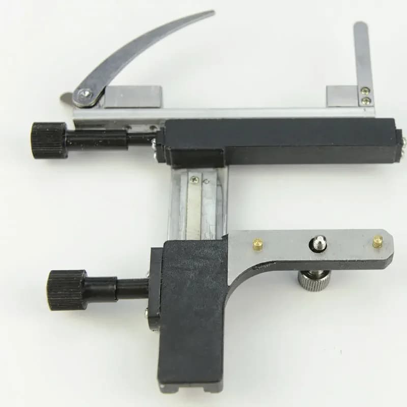 2D Attachable Mechanical Stage X-Y Movable Stage Plastic Lever with Scale Biological Microscope Accessories
