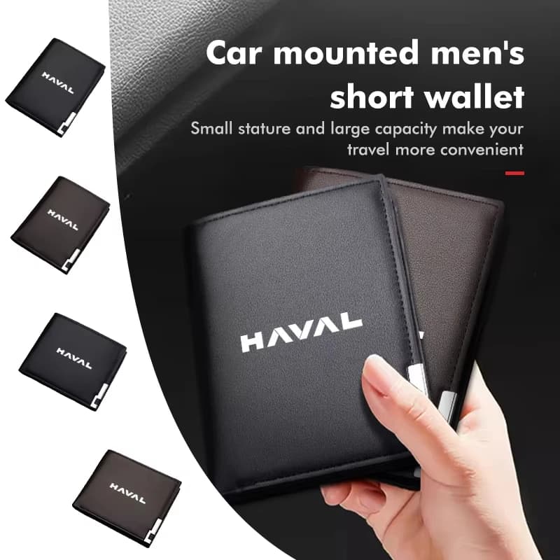 Car Driver License Wallet ID Card Purse Document Storage Organizer Case For Haval Jolion H6 M6 Dargo Raptor F7 H7 H9