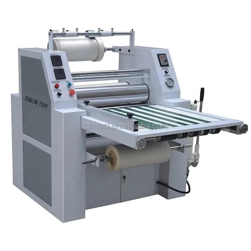 Cold and Hot Laminating Machine Roll to Roll Laminator Bopp Film Lamination