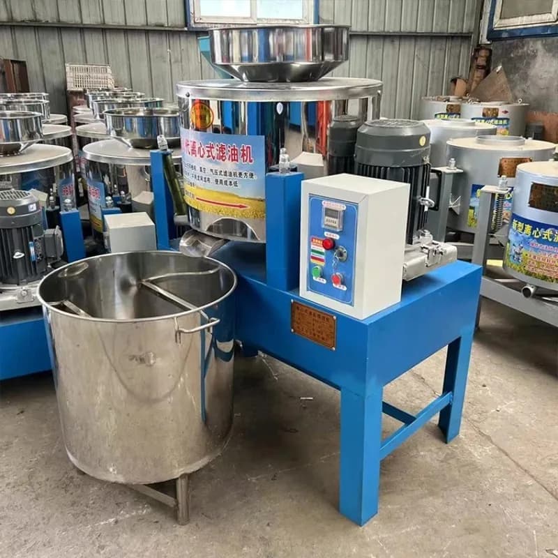 Automatic Self Cleaning Mesh Filter Cartridge - Food Grade Cooking Oil Filter Machine for Edible Oil Purification
