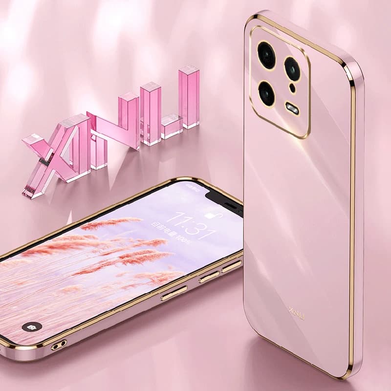 Camera Protection Phone Case for Xiaomi 13 Pro Lite Ultra 13T Pro 5G Soft Shockproof Plating Silicone Ultrathin Back Cover Funda