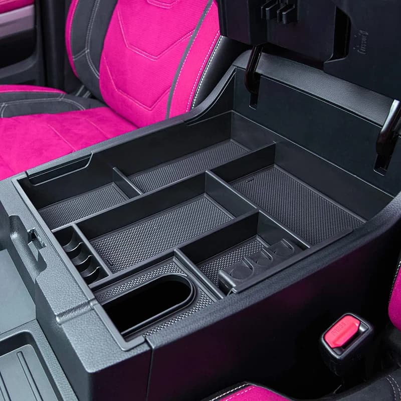 Car Center Console Organizer Tray For Toyota Tundra 2014 2015 2016 2017 2018 2019 2020 2021Stowing Tidying