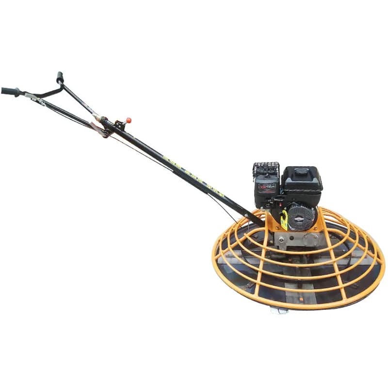 Hand-held concrete polisher,  electric polisher, cement floor light collector