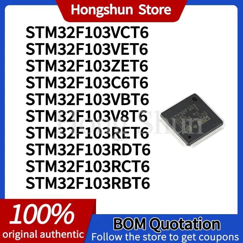 STM32F103C6T6A STM32F103C8T6 STM32F10CBT6 Phone Case R8T6 RBT6 RCT6 RDT6 RET6 RFT6 V8T6 VBT6 VCT6 VET6 ZET6